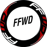 High quality FFWD rim stamp, fade resistant, water resistant