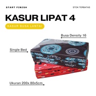 4-FOLD FOAM MATTRESS Size 200 x 80 x 5 cm ANTI-FLAT FLOOR FOAM MATTRESS Quality Mattress