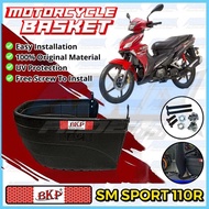 BKP SM Sport 110R Motorcycle Basket Plastic Quality SM Sport 110R Bakul PVC Raga Motor Motorsikal be