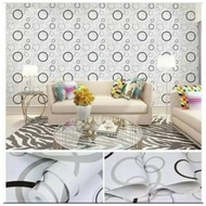 Wallpaper Dinding Ruang Tamu Minimalis Hitam Putih Wallpaper Dinding