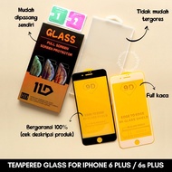 Tempered GLASS IPHONE 6 PLUS 6S PLUS / SCREEN GUARD IPHONE 6 PLUS 6S PLUS / ANTI-SCRATCH IPHONE 6 PL