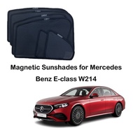 Magnetic Sunshades for Mercedes Benz E-Class W214 - (From Year 2023 onwards)