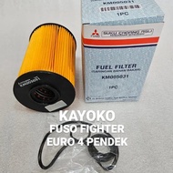 FUEL FILTER SOLAR FUSO FIGHTER EURO 4 PENDEK KM005031