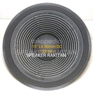 Daun Speaker 15 inch Lubang 2 inch Coating + Duscup