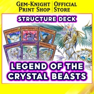 [Printing Post] Yugioh Deck - Structure Deck: Legend of the Crystal Beasts