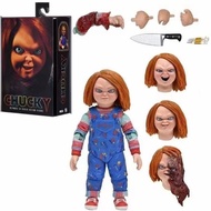 NECA Chucky cult Chucky cult Chucky cult Deluxe Edition Ghost Doll Doll Figure Model