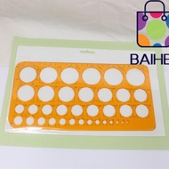 BAIHEE Draw A Circle Template Ruler Drawing Tools Special Ruler For Drawing Circle Drawing Ruler Pai