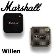 東京快遞耳機館 搖滾狂潮 Marshall Willen 攜帶式藍牙喇叭 2色 15小時長續航 IP67防水防塵