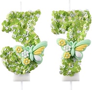 AOOLADA 37 & 73 Birthday Candle, 37th & 73rd Cake Candles, Number 37 & 73 Birthday Candles for Cake 