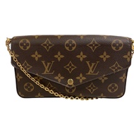二手LOUIS VUITTONM61276 Pochette Felicie Monogram 單肩包，ブラウン