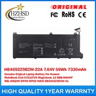 HB4692Z9ECW-22A 7.64V 56Wh 7330mAh Genuine Original Laptop Battery For Huawei MateBook D14-53010TVS 