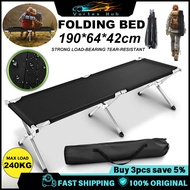 Camping Bed Katil lipat Mudah Alih Katil Camping Heavy Duty katil medan Outdoor Portable Camp Foldin