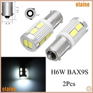 ELAINE2 2Pcs BAX9S H6W 10 SMD Bulb Auto Hot LED Light for BMW 3 Series F30 F31