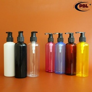 250ml PUMP BOTTLE - BLACK PUMP CAP NECK 24 250ml PET PLASTIC BOTTLE/ 250ml LOTION BOTTLE/ 250ml SOAP
