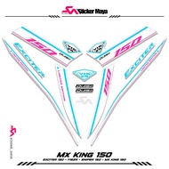 Striping Mx King 150 Sticker Y15zr Sticker Mx King150 Sniper150 Mxi Jupiter Mx Ink. Motif Sticker 38