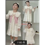 YK-84 Girls' Katbol Dress Set Size 5-9 Years Import Premium
