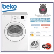 Beko DA8012GA Tumble Dryer (Air Vented, 8 kg)