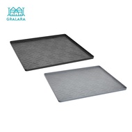 [Gralara] Mini Fridge Silicone Mat Under Refrigerator Mat Washable Leakproof Mini Fridge