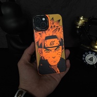 For iPhone 11/12/13/14/15 Pro max Case Cute Cartoon naruto Laser Shockproof Case For iPhone 11,12,13