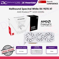 POWERCOLOR AMD RADEON HELLHOUND SPECTRAL WHITE RX9070XT 16GB OC GDDR6 (3YRS)