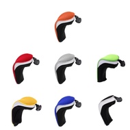 [whfashionkk] Ultralight Golf Hybrid UT Head Cover, Golf Club Headcover &  Number Tag (,,,, 7, X) Gr