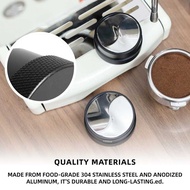 Coffee NEOUZA Gravity Adaptive Distributor For Espresso Portafilter 51Mm 53Mm 58Mm Auto Leveg D