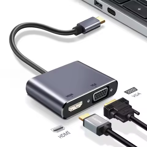 4 IN 1 USB C HUB Docking Station 4K@60Hz HDMI-compatible Adapter Type C to HDMI PD100W USB 3.0 HUB U
