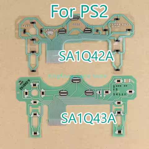 100PCS For PS2 SA1Q42A SA1Q43A Conductive Film Ribbon Circuit Board Button Film For Playstation2 Gam
