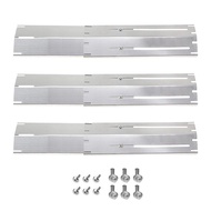 Adjustable Stainless Steel Heat Plate BBQ Gas Grill Replacement Set Outdoor Cooking Accessories Kit