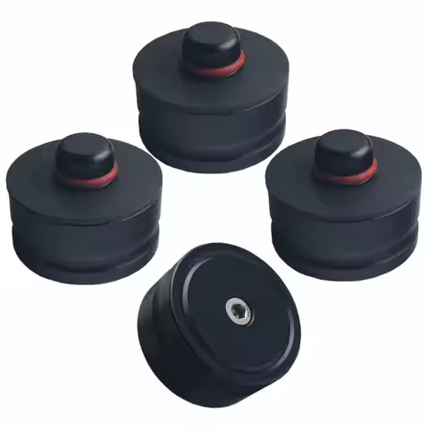 Jack Lift Pad for Tesla Model 3/Y/S/X, Billet Aluminum 4PCS Sturdy Adapter Protects Battery & Paint 