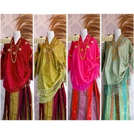 Set baju bodo modern adat bugis makassar (baju dan sarung)