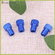 [chichome.my] 4pcs Presta to Shrader Bicycle Road Bike Valve Adapters Converters