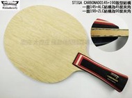大自在 含稅附發票 三島蝴蝶 桌球拍 乒乓球拍 CARBONADO145+190 結構 ALC + ZLC 非STIGA