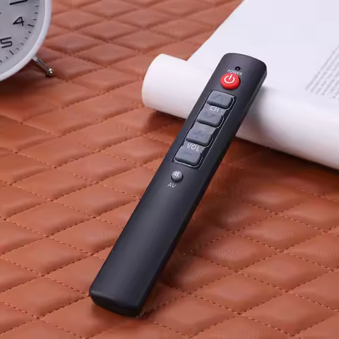 6-Key Learning Remote Controller for TV STB DVD DVB HIFI Wireless Control Television Controller for 