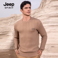 JEEP SPIRIT | เสื้อไหมพรมสำหรับผู้ชาย