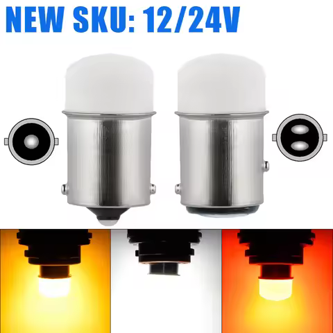 Car Signal Light LED R5W R10W 1156 P21W BA15S Bau15S P21/5W 1157 Bay15d Bulb Motorcycle Lamp Automot