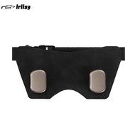iriisy Car Suede Leather Hook Sports Seat Back with Dual Hooks Integrated Vehicle Hook for Car Stora