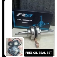 FREE OIL SEAL SET⚠️FORMULA ORIGINAL CRANKSHAFT YAMAHA SPROT/ Y110/Y100/Y100 II/Y110 II STD CRANKSHAF