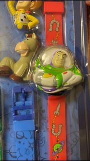 disney迪士尼 玩具總動員 巴斯光年 電子手錶 胡迪手錶