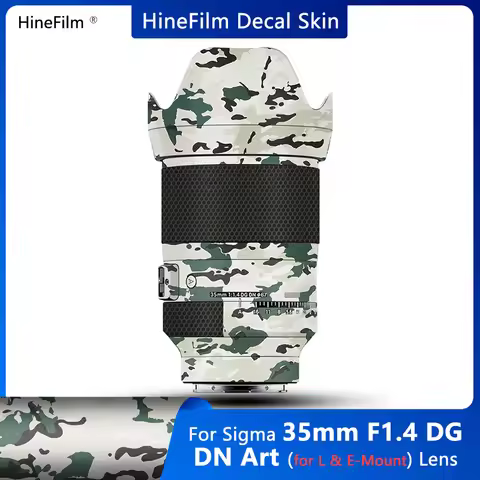 Sigma 35mm 1.4 for Sony Lens Decal Skin Sigma 35 f1.4 DG DN Lens Wrap Cover 35 1.4 E / L Mount Lens 