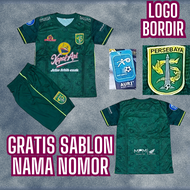 AURI SPORT COD BISA SABLON NAMA NOMOR/SETELAN BAJU BOLA ANAK PERSEBAYA SURABAYA PRINTING UMUR 7-12TH