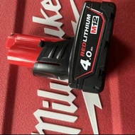 Milwaukee美沃奇m12电池4.0 全新