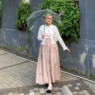 COQUETTE RIBBON Skirt / Coquette Skirt Coquette Ribbon Skirt Umbrella Bottom Wanita