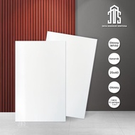 Keramik Dinding Mulia Glossy White 25x40