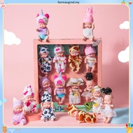 11cm Baby Mini Stuffed Baby Sleeping Dolls For Girls Toys Reborn Alive Babies Kids Toys Plush Sleep 