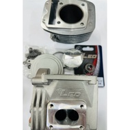 LEO LAGENDA SRL 115FI CNC PORTING SUPER HEAD 4VALVE + COMBO 4VALVE BLOCK SET(4 PCS VALVE +ROCKE ARM)