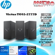 Hp PC Victus TG02-2777D i7-14700F 16GB SSD 512GB+HDD 1TB WIN11+OHS