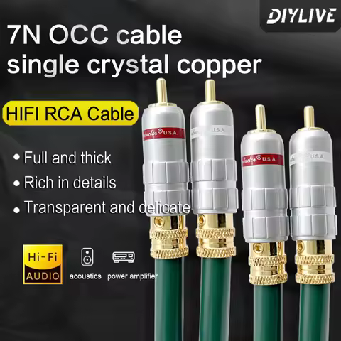 DIYLIVE Hi-Fi Japan Furutech FA-220 OCC Single Crystal Copper Fired Signal Wire Audio Wire Encryptio