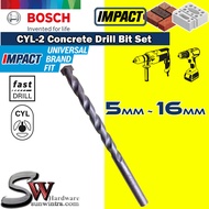 Bosch CYL-2 Masonry / Concrete Drill Bit ( 5mm - 16mm)