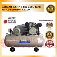 Shengyik JAGUAR  Air Compressor 7.5HP 8 Bar 250L Tank RV100